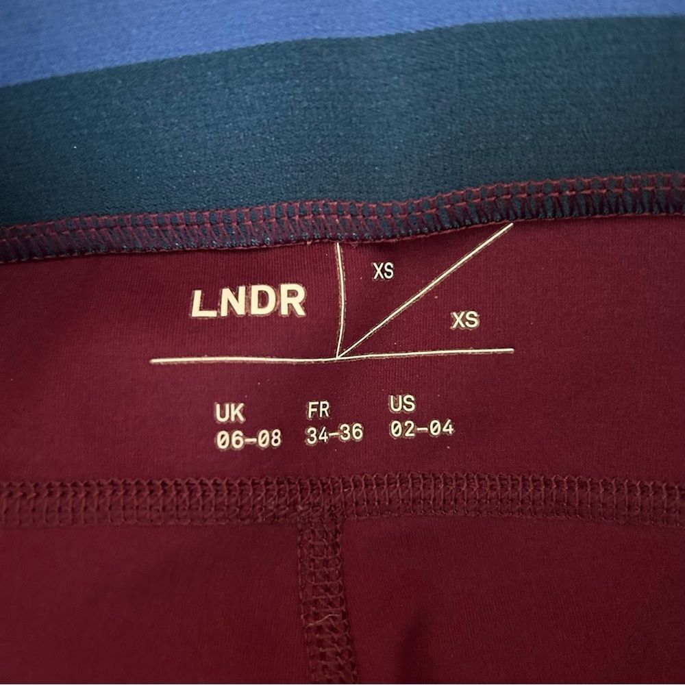 LNDR Spar Super Sculpting Leggings in Blackberry Size XS - Picture 10 of 10